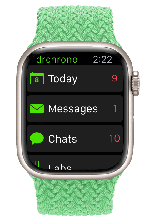 DrChrono EHR - Apple Watch 3